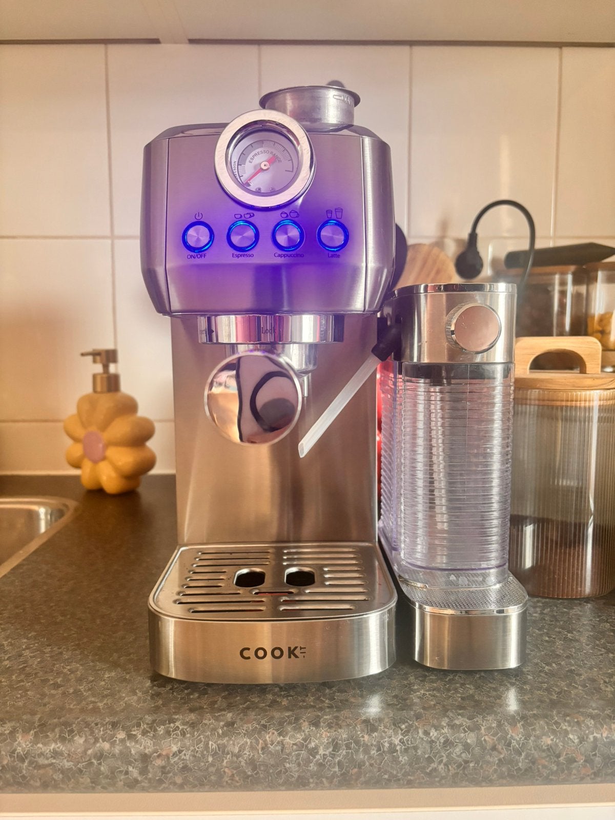 Espresso machine, Witgoed en Apparatuur, Ophalen, Zo goed als nieuw, Espresso apparaat