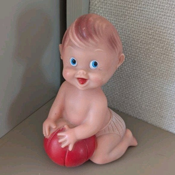 Baby pop - vintage pieppop, Ophalen of Verzenden, Gebruikt, Overige typen
