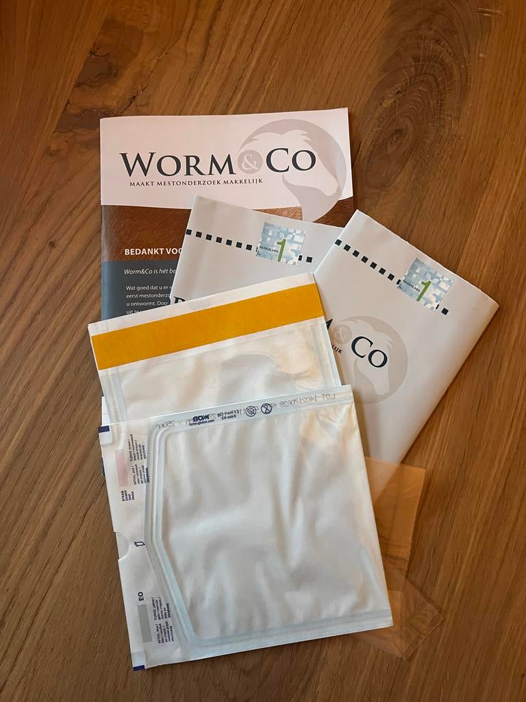 TK 2 x wormonderzoek paard van Worm & Co, Ophalen of Verzenden, Nieuw