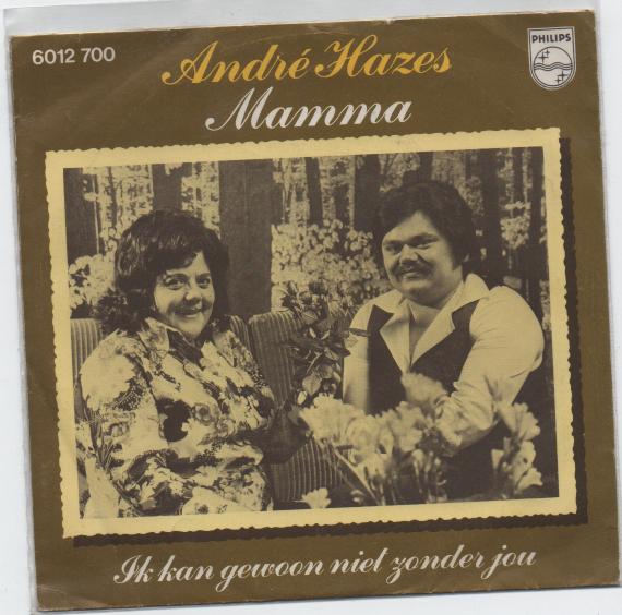 André Hazes- Mamma, Verzenden, Zo goed als nieuw, Overige formaten, Levenslied of Smartlap