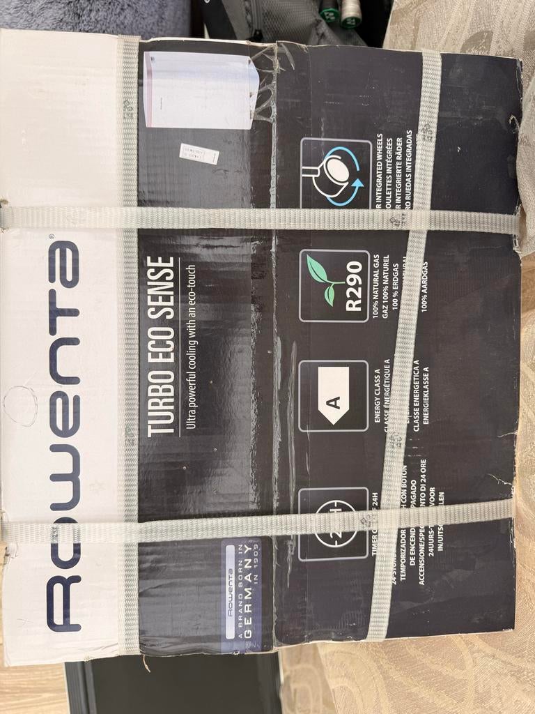 Rowenta Turbo Eco Sense Mobiele Airco 10000 BTU, Nieuw, 3 snelheden of meer, Ophalen of Verzenden, Energieklasse A of zuiniger