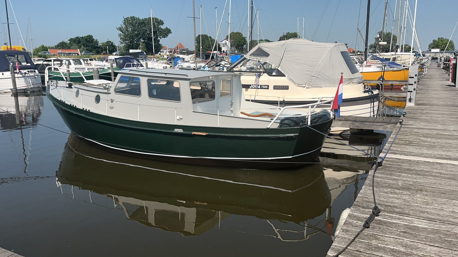 De Vries Lentsch Vlet ex motorsailer, Watersport en Boten, Overige merken, Gebruikt, Binnenboordmotor, 1 cm