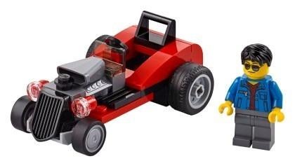 Lego Town City Traffic 30354 Hot Rod Polybag (NIEUW), Ophalen of Verzenden, Nieuw, Complete set, Lego