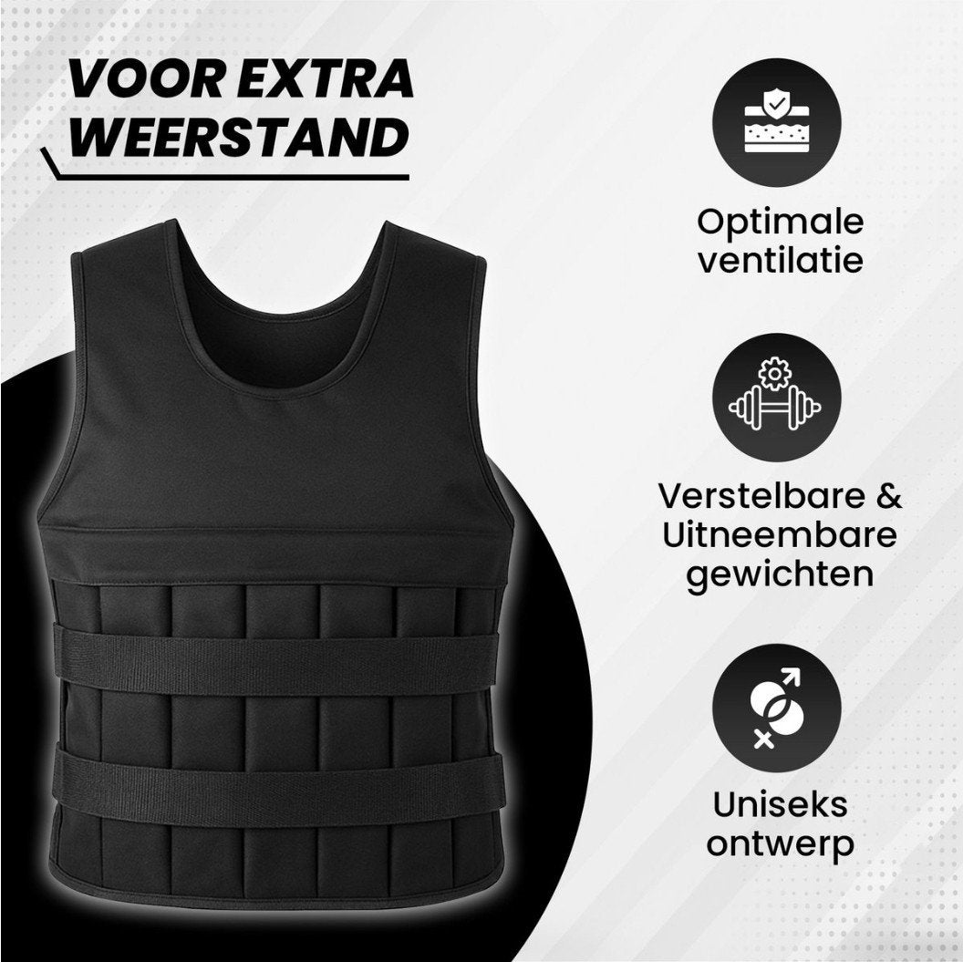Gewichtsvest 20KG NIEUW., Ophalen, Nieuw, Overige typen, Overige merken