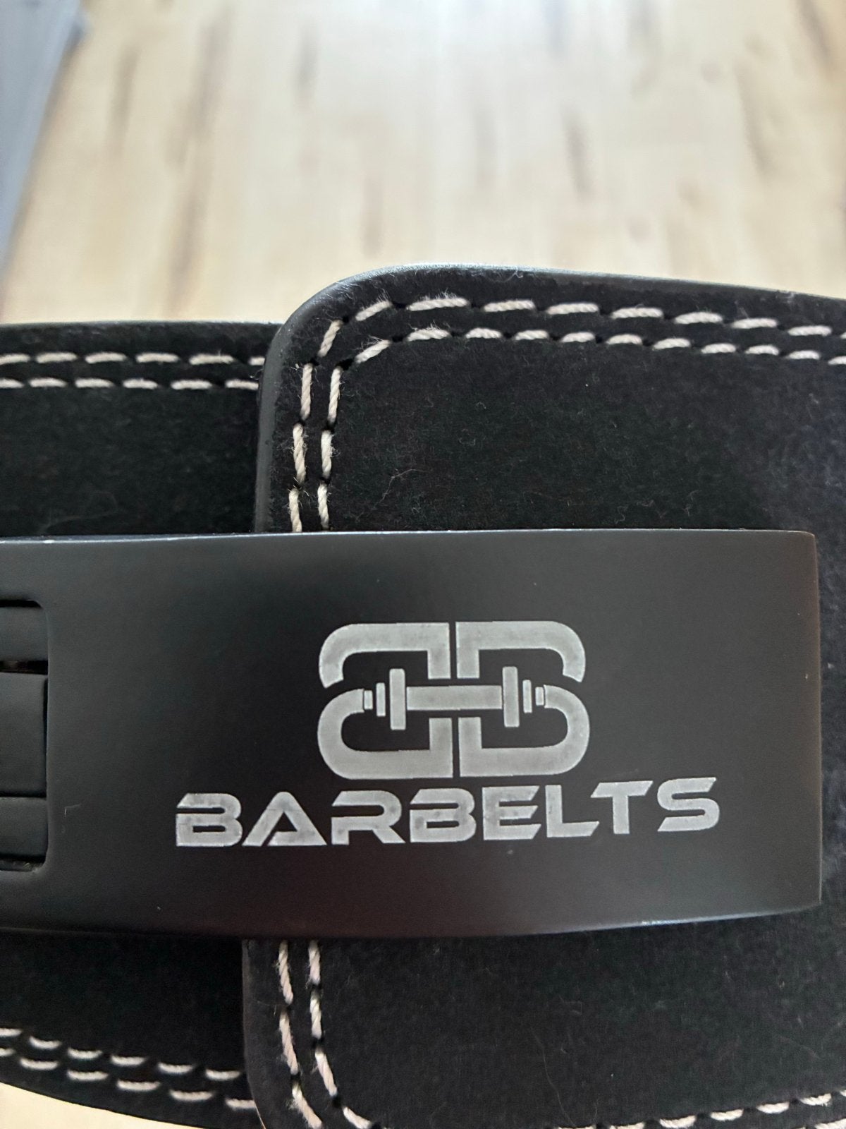 Barbelts Powerlift Lever Belt - Zwart, Ophalen of Verzenden, Zo goed als nieuw, Rug, Halterriem