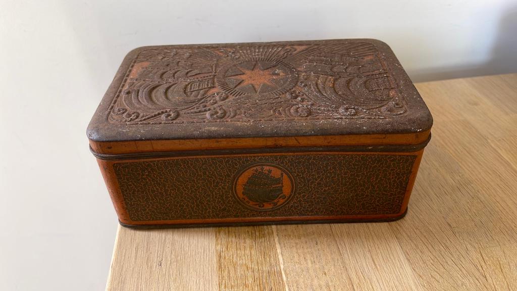 Theodorus Niemeyer Ster Tabaksblik 1/4 kg rooktabak, Ophalen of Verzenden, Overige