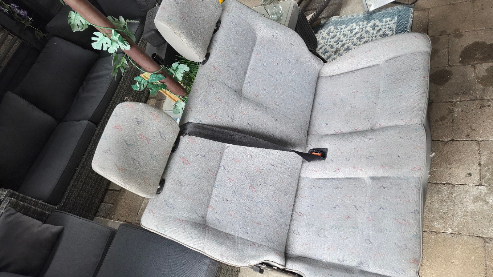 vw transporter 2zits bank opklapbaar., Auto-onderdelen, Ophalen