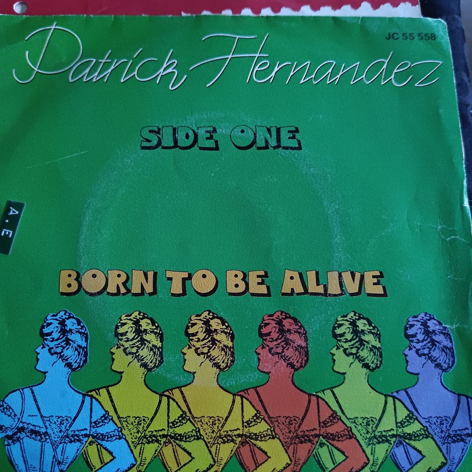 Patrick Hernandez - Born to Be Alive (Vinyl Single), Ophalen of Verzenden, Gebruikt, 7 inch, EP