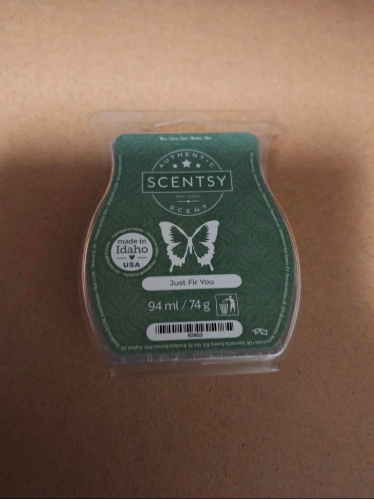 Scentsy Waxbar - Just Fir You (Nieuw), Groen, Overige materialen, Overige stijlen, Nieuw