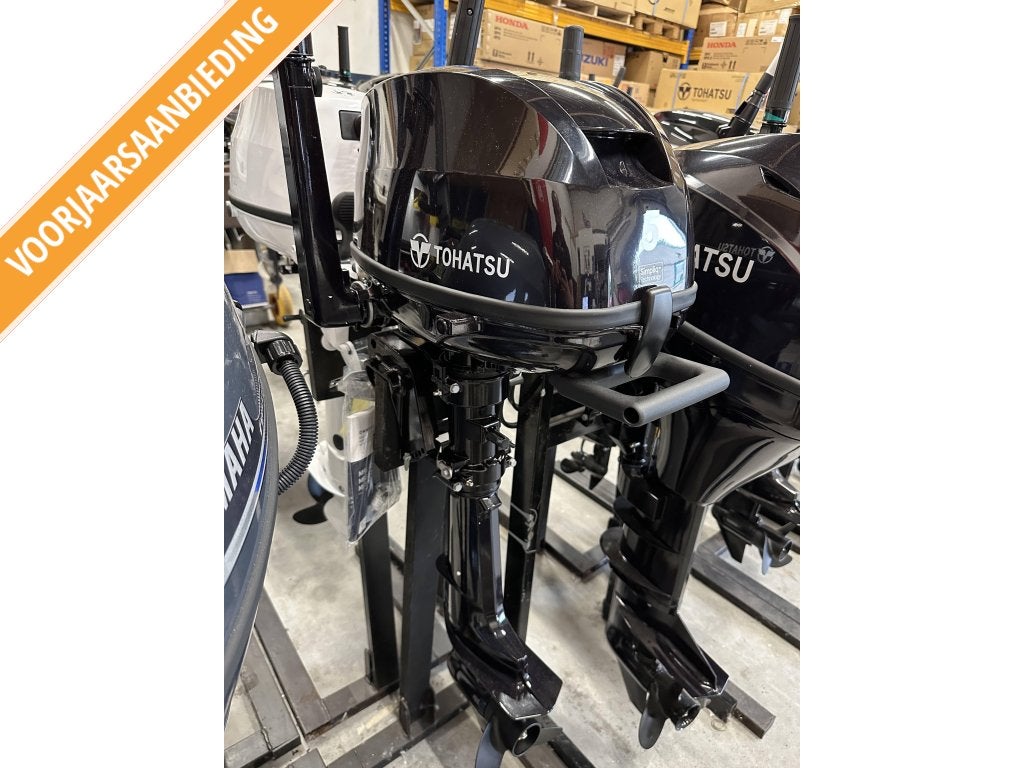 Tohatsu 6PK BUITENBOORDMOTOR MFS6 SUPERACTIE 4TAKT, Niet ingevuld, Niet ingevuld, Nieuw, Benzine