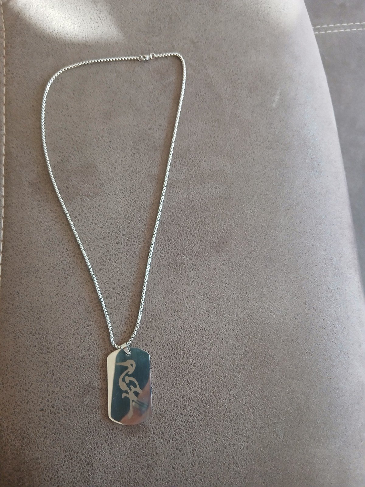 Haagse ooievaar gelaserd, Sieraden, Tassen en Uiterlijk, Overige materialen, Verstelbaar, Nieuw, Ophalen of Verzenden