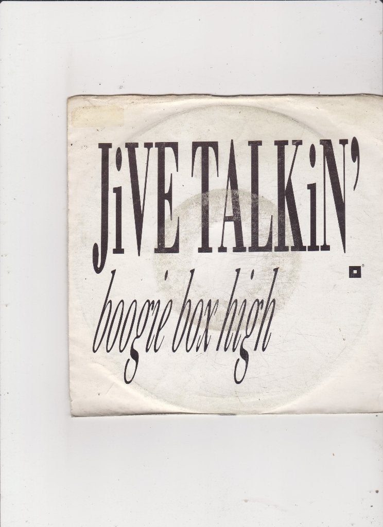 Single Boogie Box High - Jive talkin', Ophalen of Verzenden, Gebruikt, 7 inch, Pop