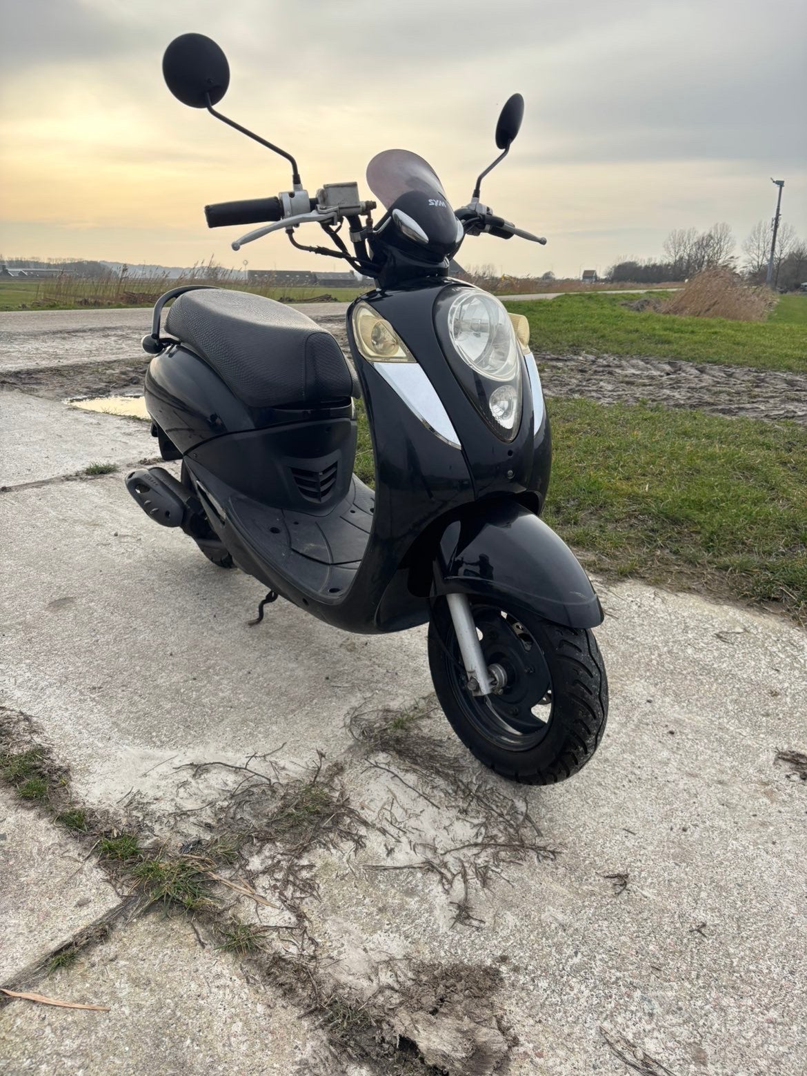 Sym Mio 2005, Gebruikt, Maximaal 45 km/u, Benzine, 50 cc