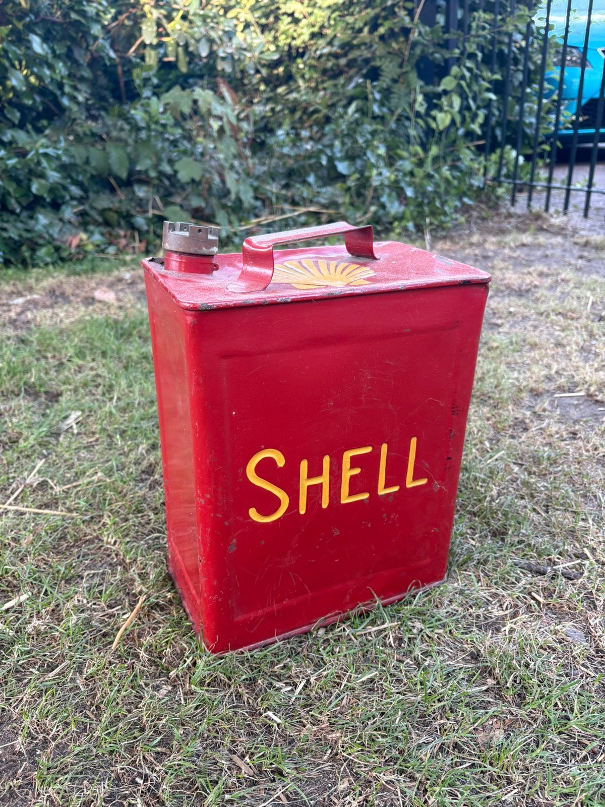 Shell olie blik, Ophalen, Zo goed als nieuw, Overige