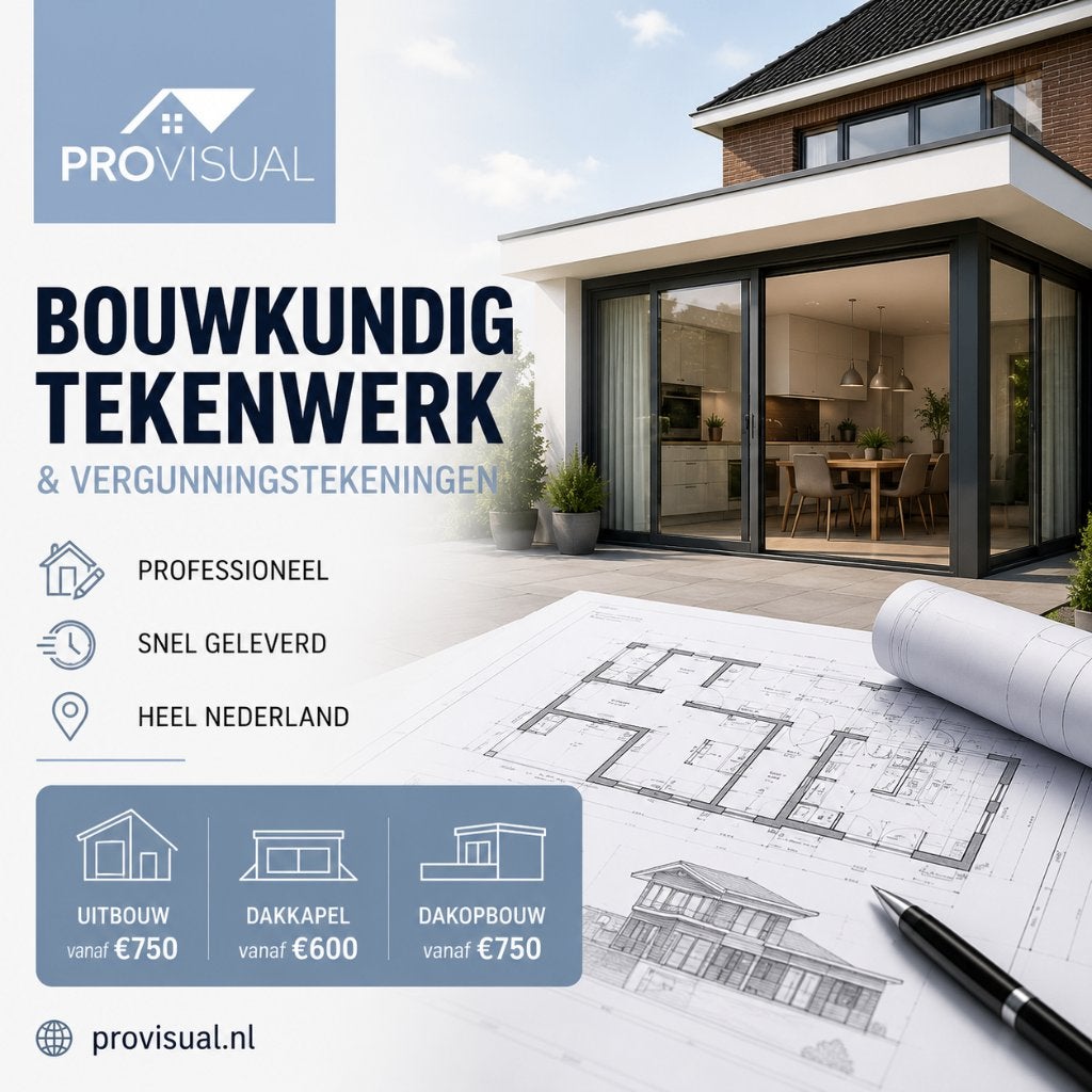 Bouwkundig Tekenwerk | Vergunningstekeningen | huis ontwerp, Vergunningen