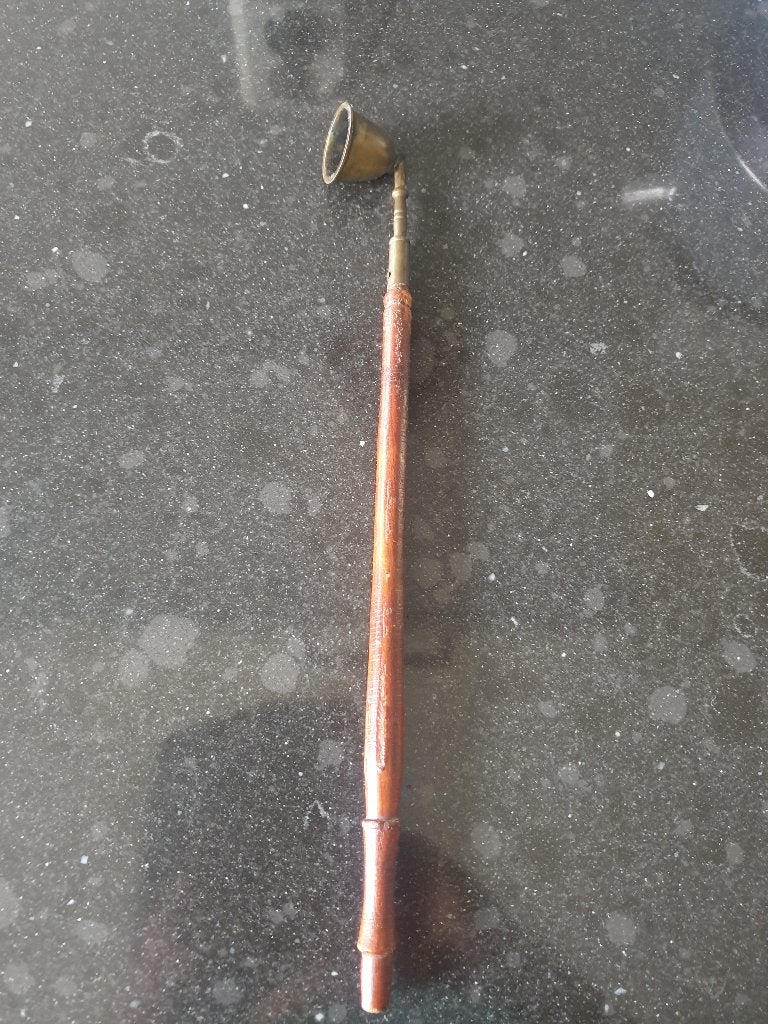 vintage kaarsendover, Antiek en Kunst, Ophalen of Verzenden, Koper