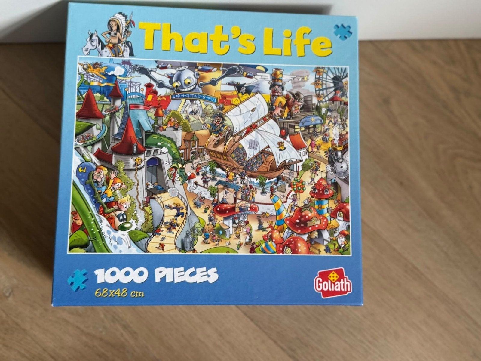 Goliath That's Life puzzel 1000 stukjes, Ophalen of Verzenden, 500 t/m 1500 stukjes, Zo goed als nieuw, Legpuzzel