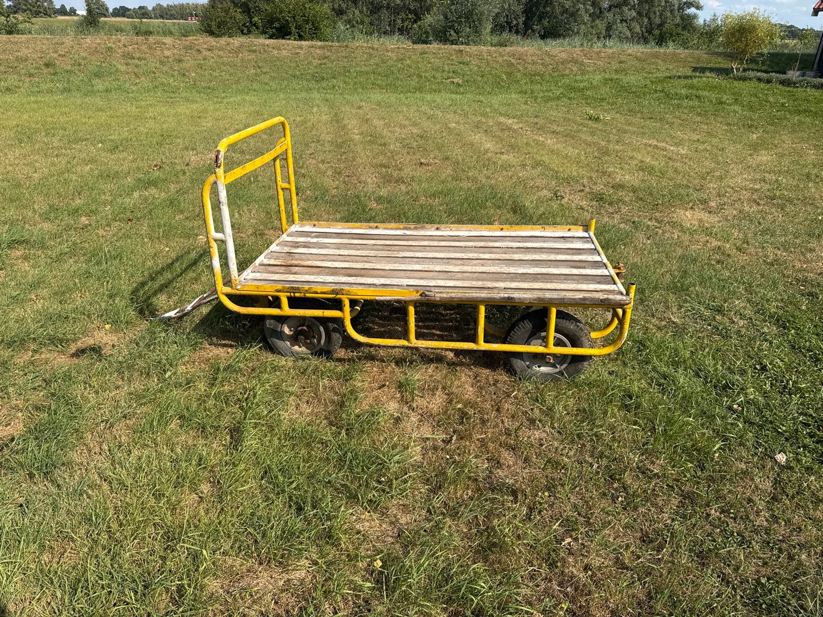 Oerdegelijke transportkar / platformwagen / transportwagen, 100 liter of meer, Ophalen, Gebruikt, Transportkar