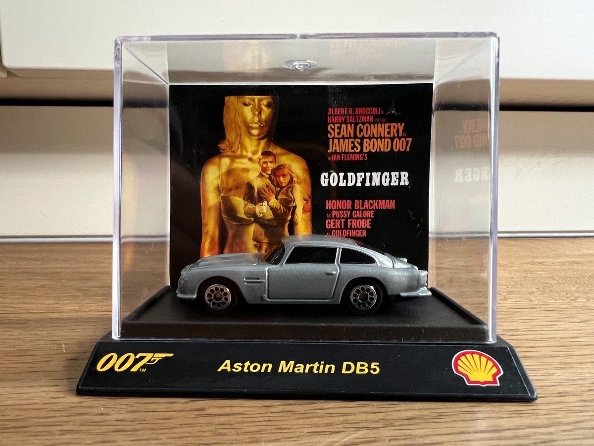 James Bond 007 Goldfinger Aston Martin DB5 modelauto, Ophalen of Verzenden, Zo goed als nieuw, Auto, Overige merken