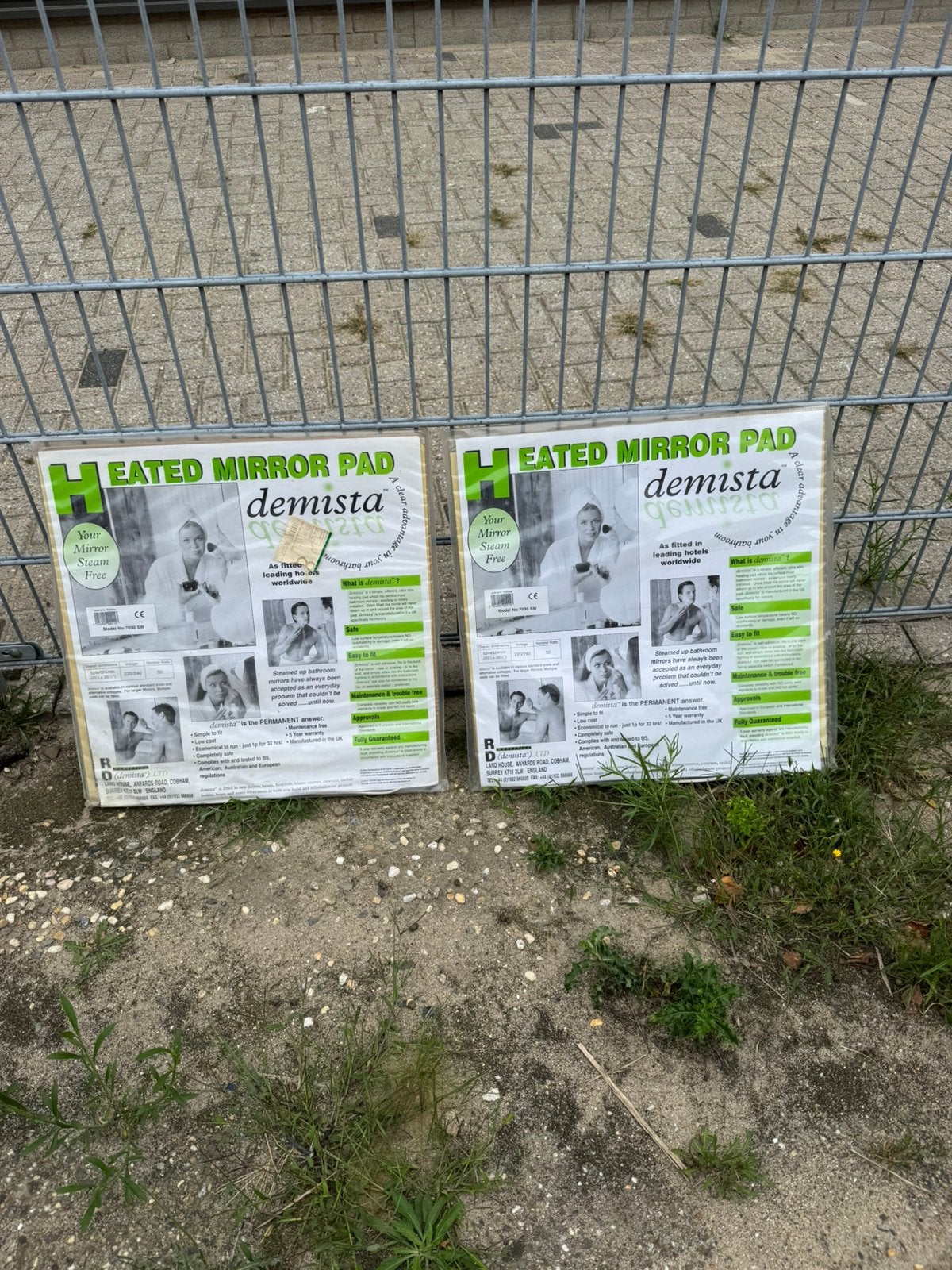 Spiegel verwarmers, Ophalen, Rechthoekig, Minder dan 50 cm, Minder dan 100 cm
