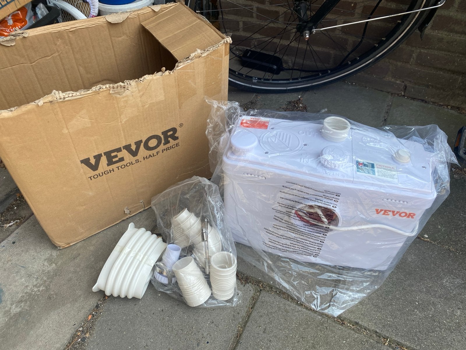 Vevor Rioolpomp FLo700, Ophalen, Nieuw, Elektrisch, Overige typen