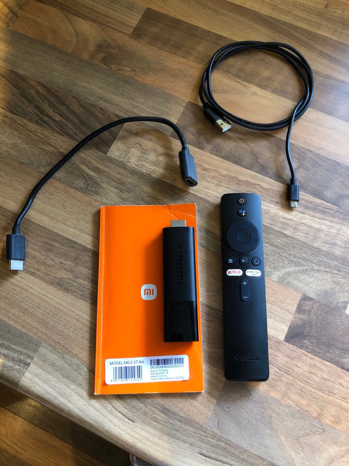 Xiaomi Mi TV 4K-eu Stick,Full HD Streaming Media Player, Ophalen of Verzenden, Zo goed als nieuw, HDMI, Zonder harde schijf