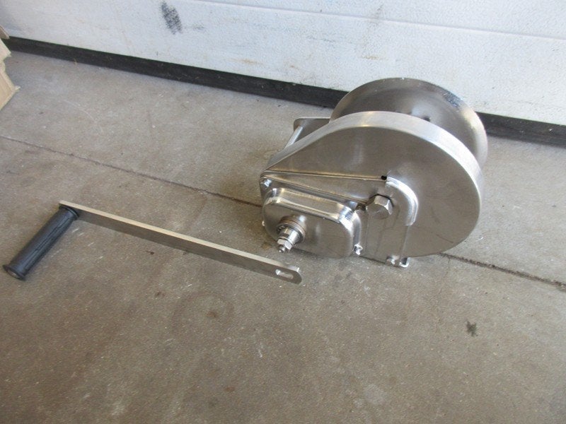 Degelijke RVS lier 1800 LBS, Ophalen, Nieuw, Handmatig