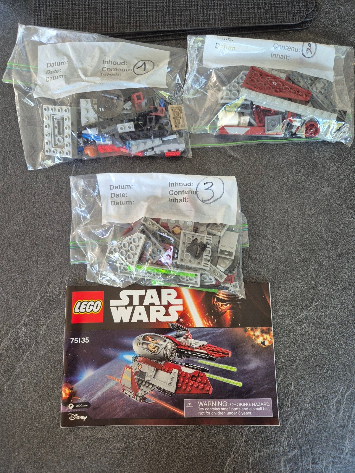 Lego star wars, Ophalen of Verzenden, Zo goed als nieuw, Lego