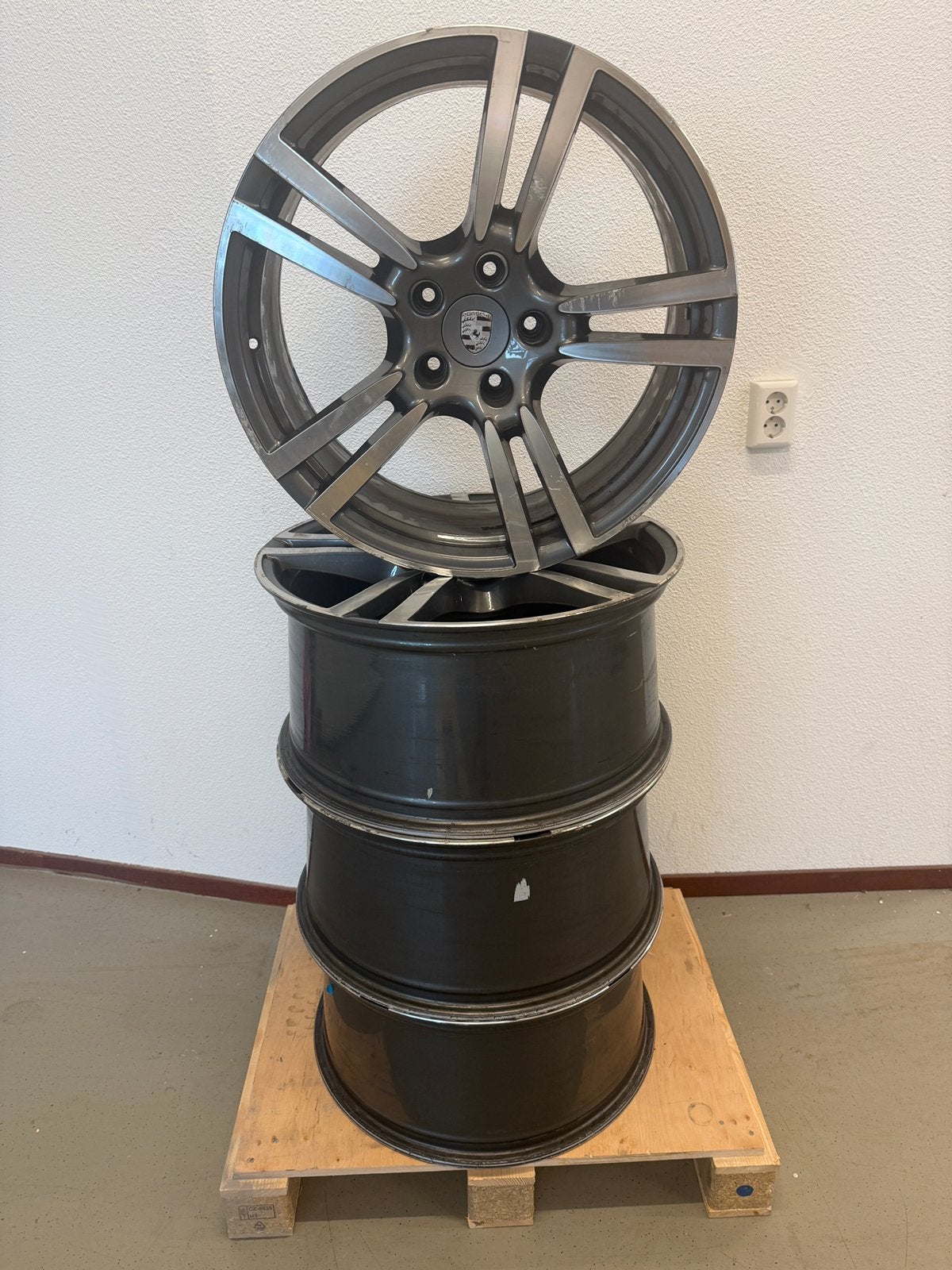 Porsche velgen, Auto-onderdelen, Ophalen, Velg(en), 21 inch, Zomerbanden