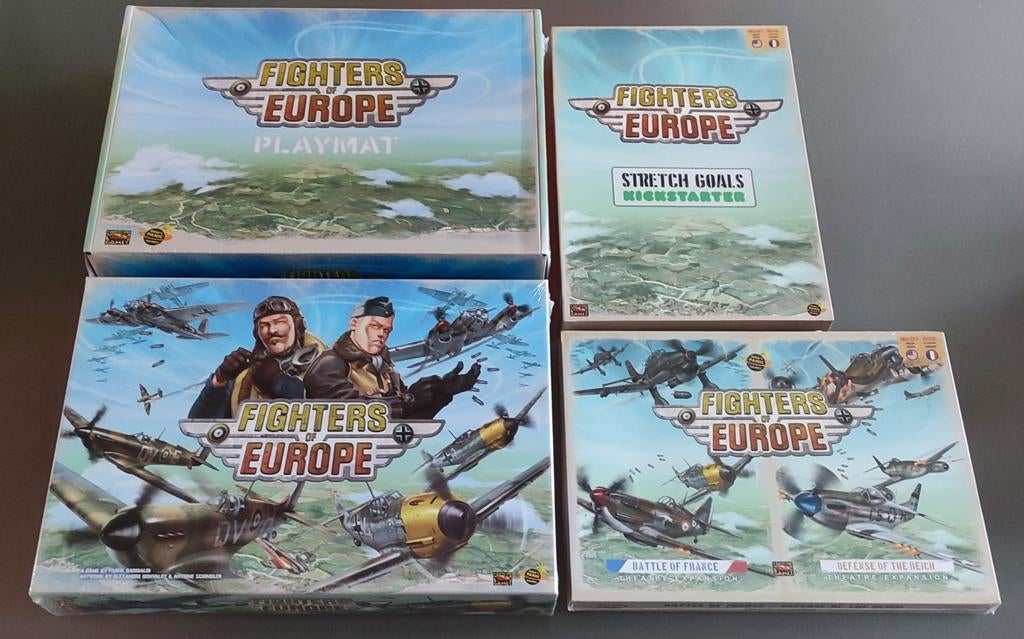 Fighters of Europe - Kickstarter all-in, Een of twee spelers, Ophalen of Verzenden, Nieuw