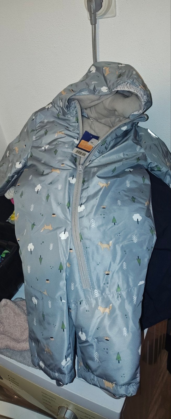 Nieuw Baby Sneeuwpak Maat 80 (9-12 maanden) met Capuchon, Jongetje of Meisje, Nieuw, Ophalen of Verzenden, Pakje