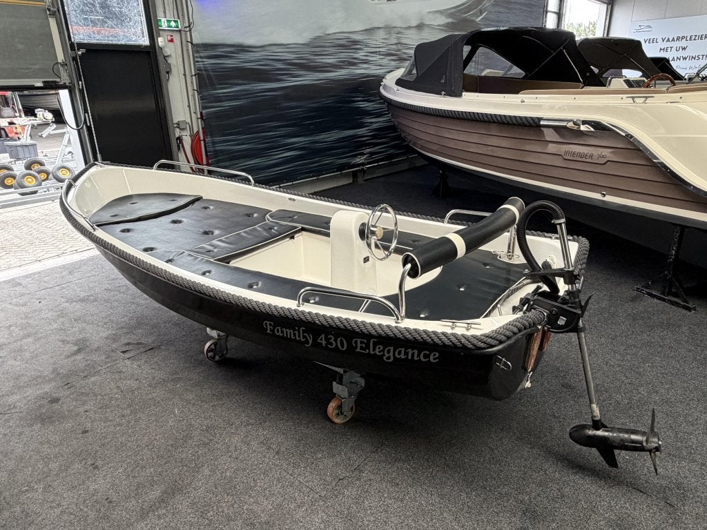 Family 430 Elegance + Haswing 4.0 elektromotor, Watersport en Boten, Overige merken, 4 m, Elektrisch, 2 m