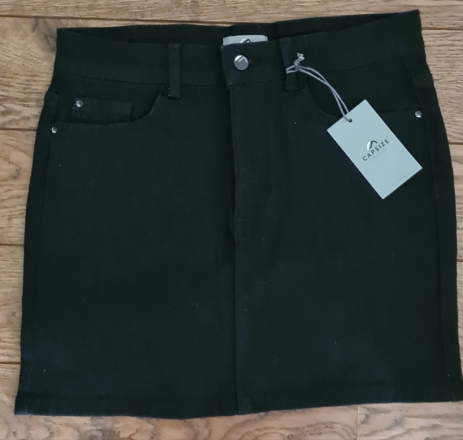 Zwarte spijkerrok nieuw maat 36 Capsize, Kleding | Dames, Nieuw, Ophalen of Verzenden, Maat 36 (S), Boven de knie