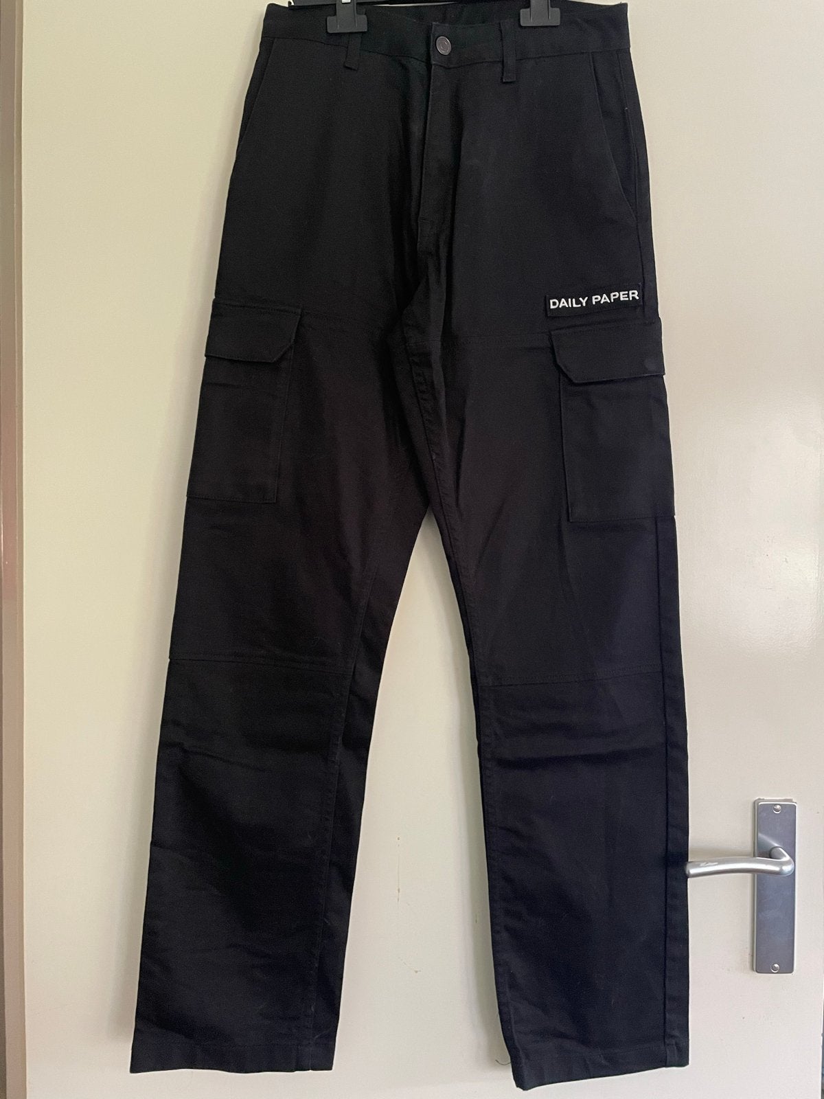 Daily Paper cargo broek dames XS zwart nieuw, Ophalen, Zwart, Nieuw, Maat 34 (XS) of kleiner