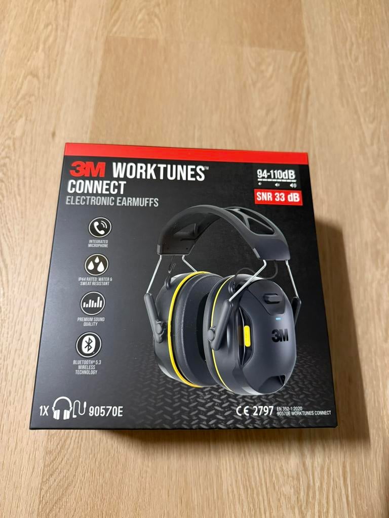 3M Peltor Worktunes Connect Bluetooth, Ophalen of Verzenden, Bluetooth, Nieuw