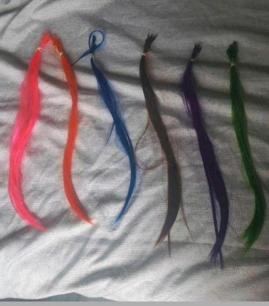 Diverse kleuren feather extensions / haar extensions., Ophalen of Verzenden, Nieuw, Pruik of Haarverlenging
