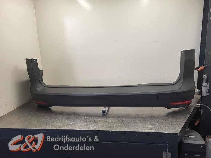 Achterbumper van een Ford Transit Connect (KUNSTOF), Gebruikt, -, -, Ophalen of Verzenden