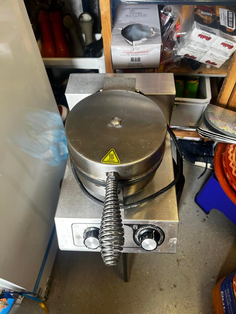 Professionele wafelmachine - snel en perfecte wafels, Ophalen of Verzenden, Gebruikt