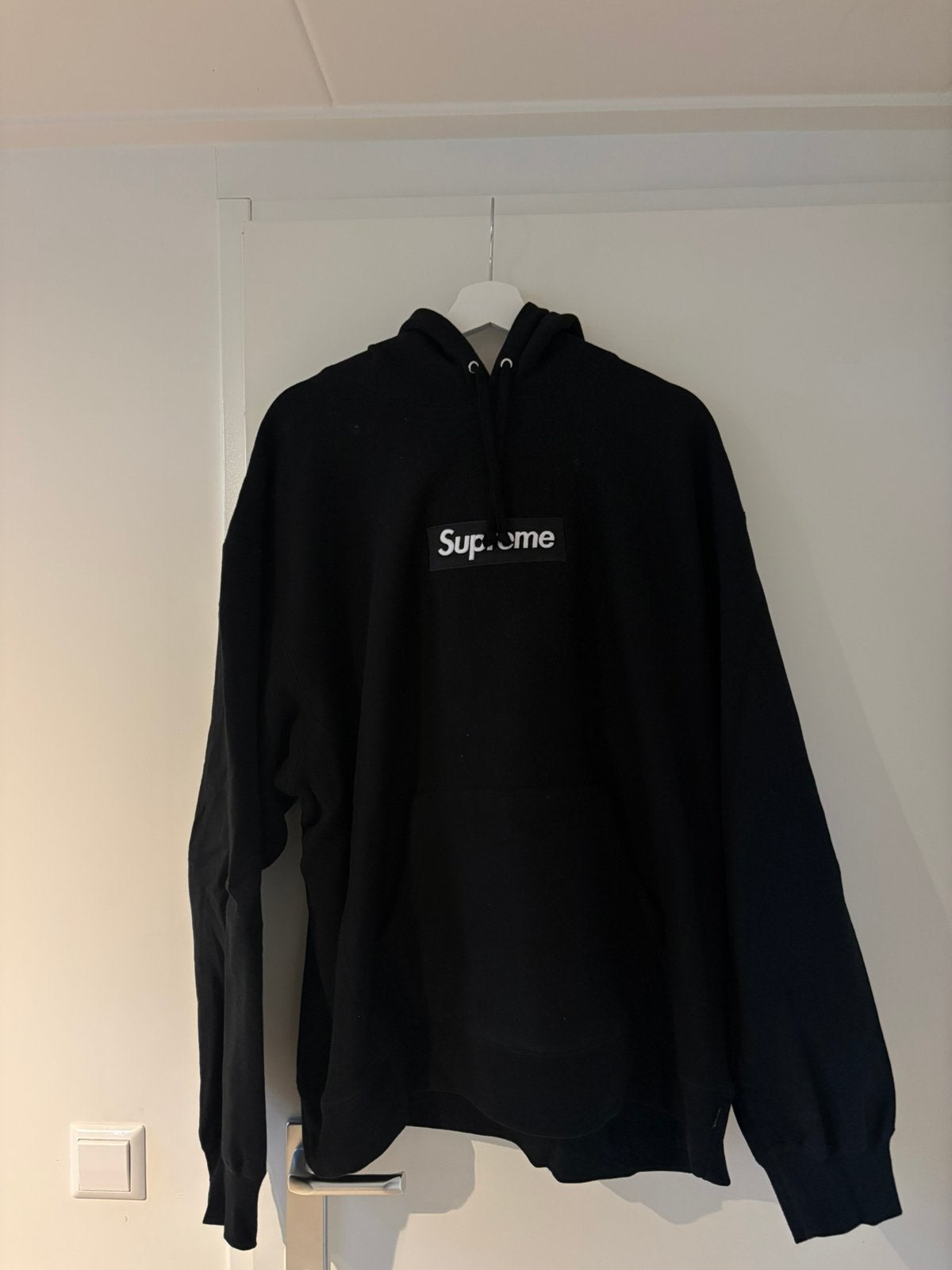 Supreme Box Logo hoodie FW25 zwart XL nieuw met tag, Ophalen of Verzenden, Nieuw, Maat 56/58 (XL), Zwart
