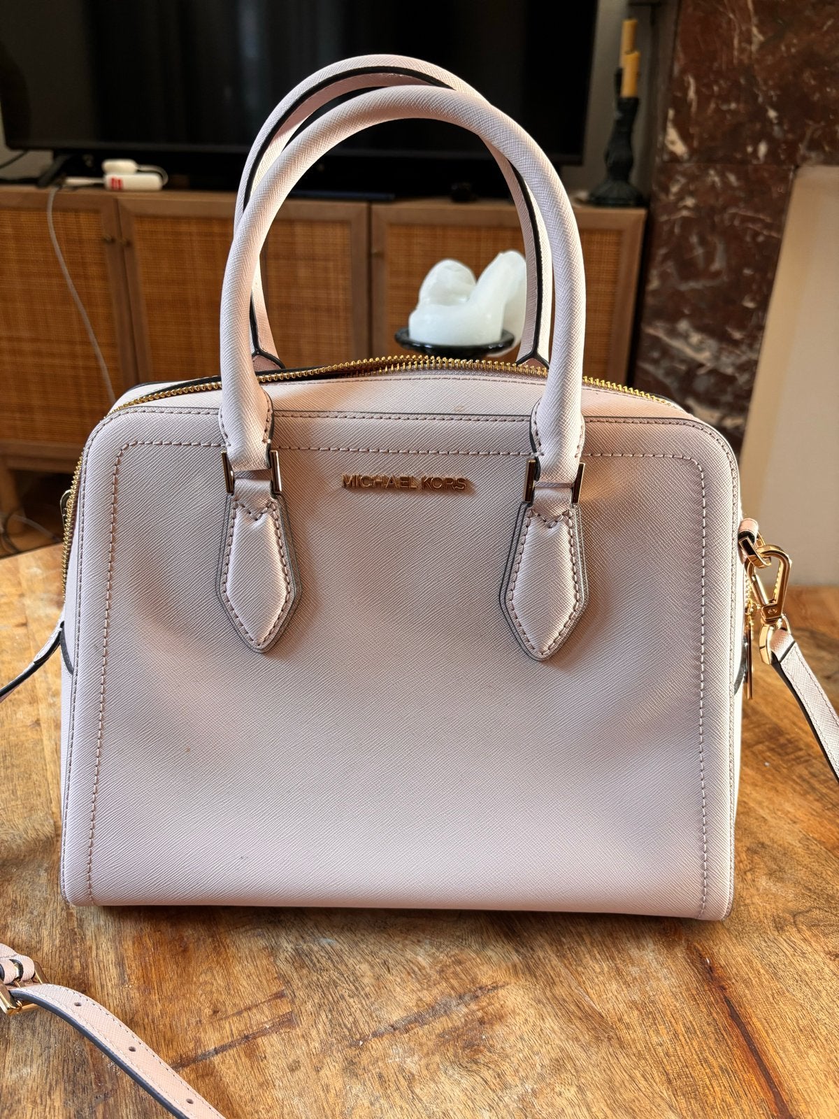 Michael Kors Handtas - Roze, Sieraden, Tassen en Uiterlijk, Ophalen of Verzenden, Nieuw, Roze, Handtas