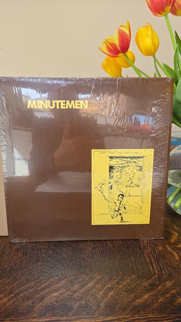 Minutemen – What Makes A Man Start Fires?  lp, Ophalen of Verzenden, Zo goed als nieuw, 12 inch, Overige genres