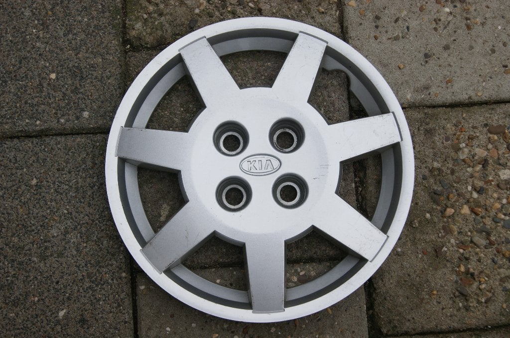 1 losse originele wieldop Kia Shuma 14 inch, Auto diversen, Wieldoppen, Ophalen of Verzenden, Gebruikt