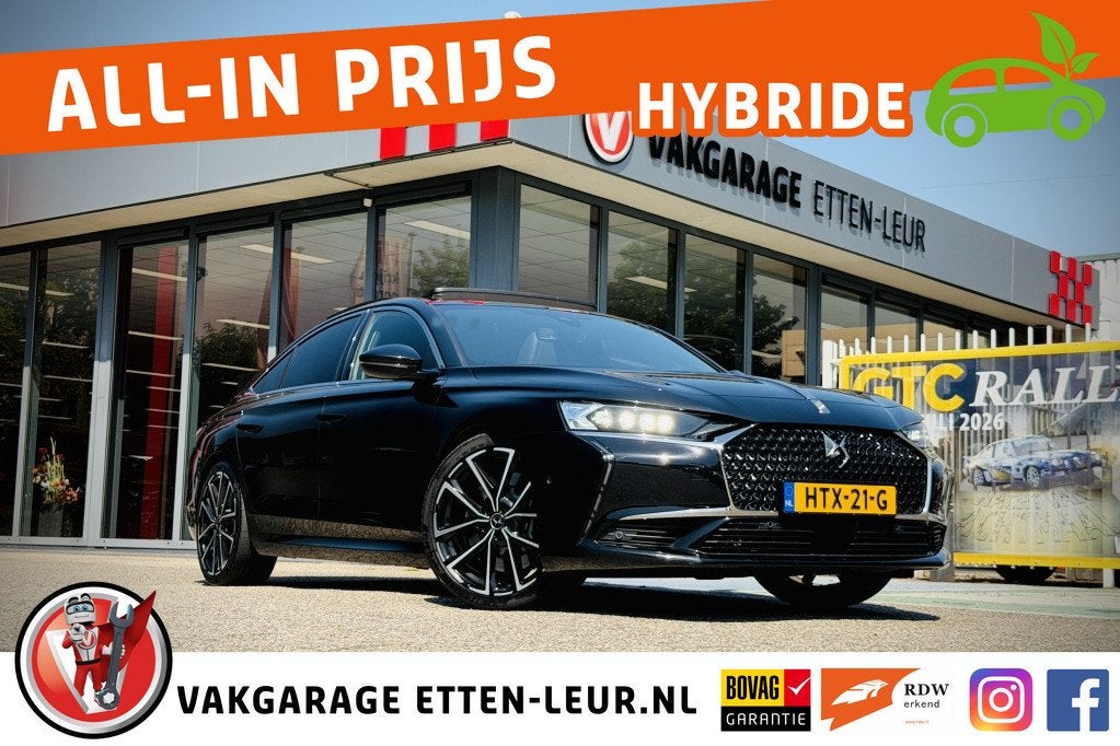 DS 9 E-Tense RIVOLI+ 4x4 360 | SCHUIFDAK | NIGHT VISION | MA, Auto's, DS, 12 maanden, Euro 6, 4 cilinders, Zwart