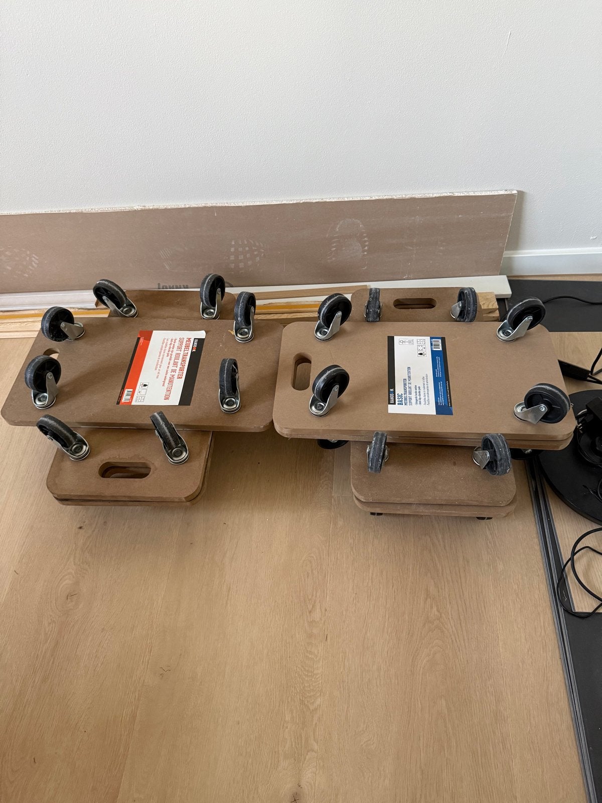 Hondje /  Meubelroller / Transportroller - 5 stuks, Ophalen, Gebruikt