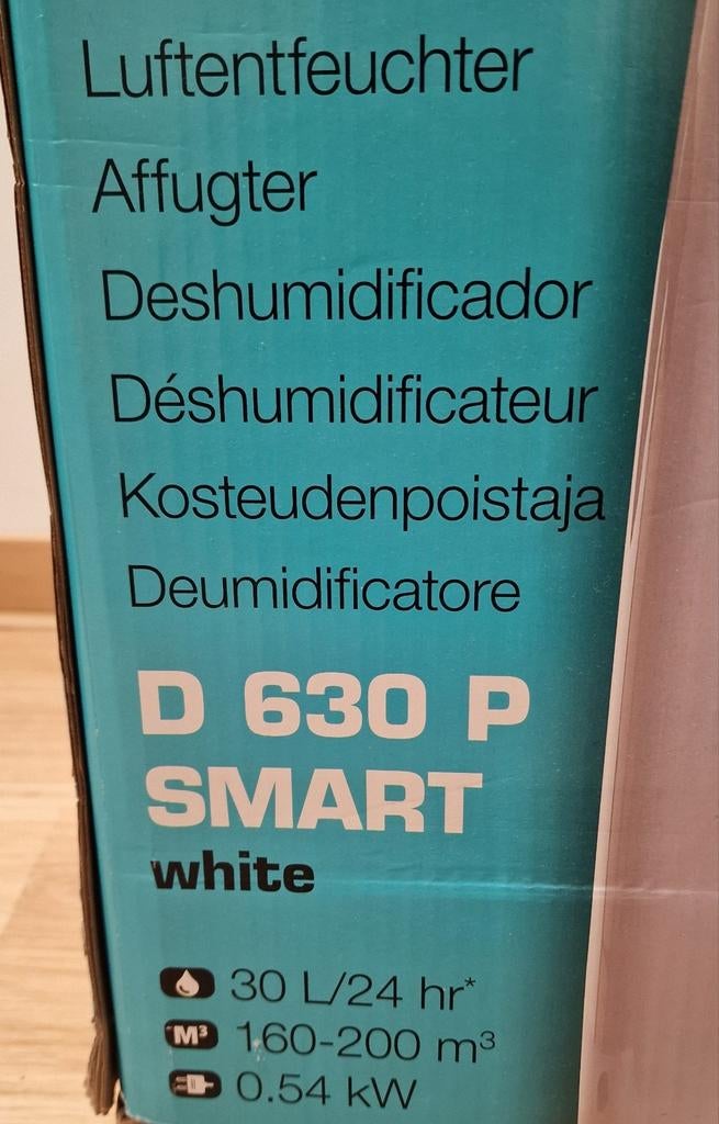 Qlima D 630 P Smart Luchtontvochtiger - 30L/24u, Ophalen, Zo goed als nieuw, Luchtontvochter