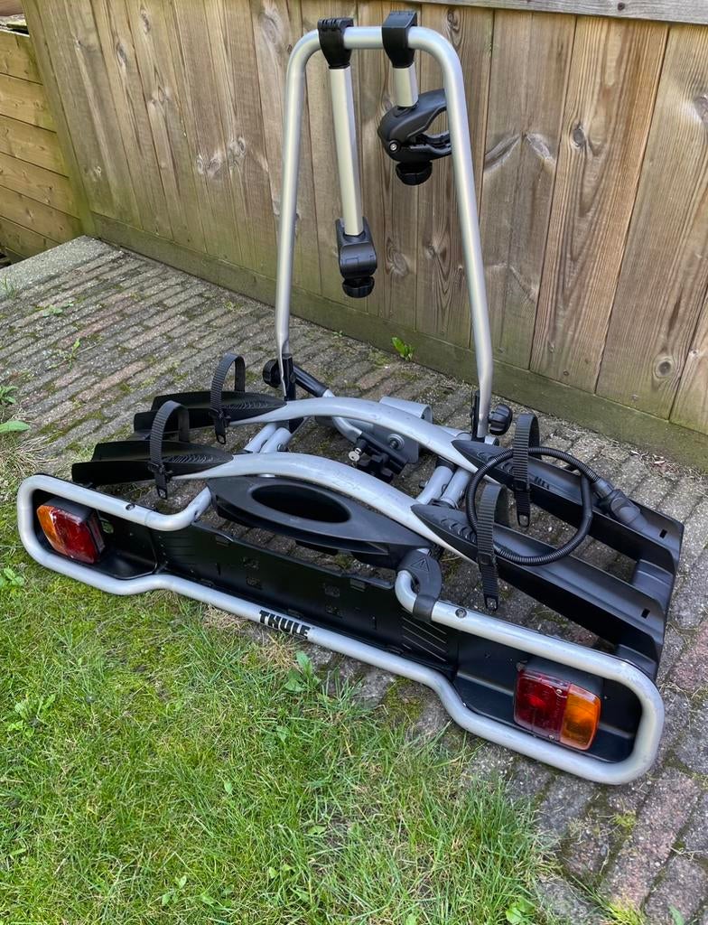 Thule 945 fietsendrager trekhaak bikecarrier fietsenrek, Auto diversen, Fietsendragers, Ophalen, Zo goed als nieuw, Trekhaakdrager