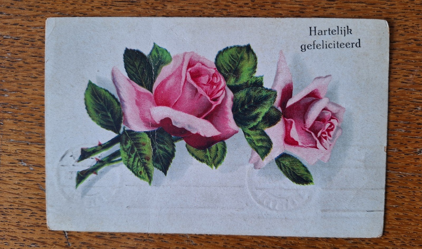 Ansicht rozen uitgever H&S B, naar jood Davids in Haarlem, Verzamelen, Ophalen of Verzenden, Voor 1920
