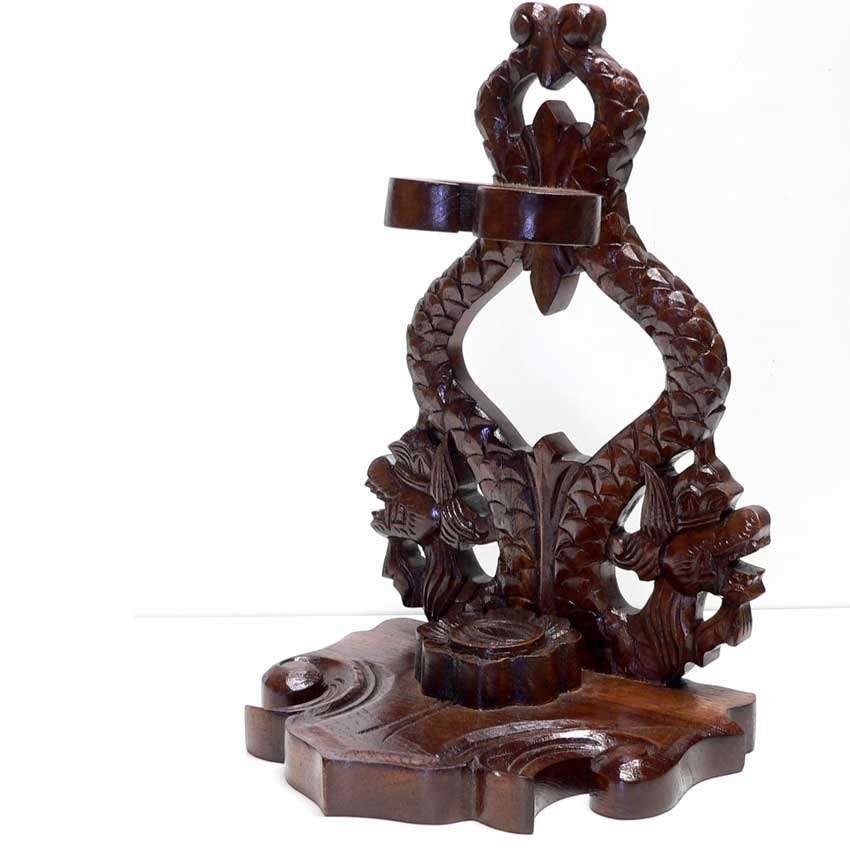 Keris houder Naga Draak Kris Patrem Indonesie GERESERVEERD, Ophalen of Verzenden
