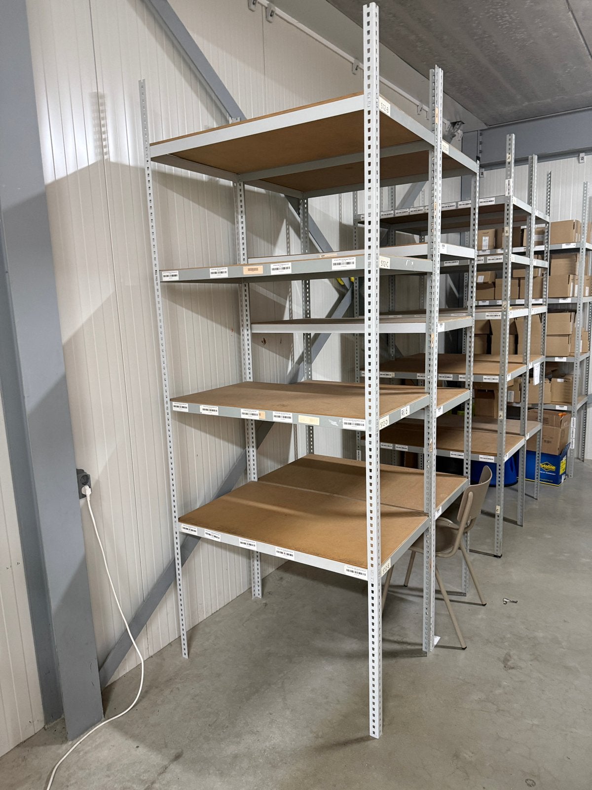 Zeer stevige magazijnstellingen 250x100x60cm, Huis en Inrichting, Kasten | Stellingkasten, Ophalen
