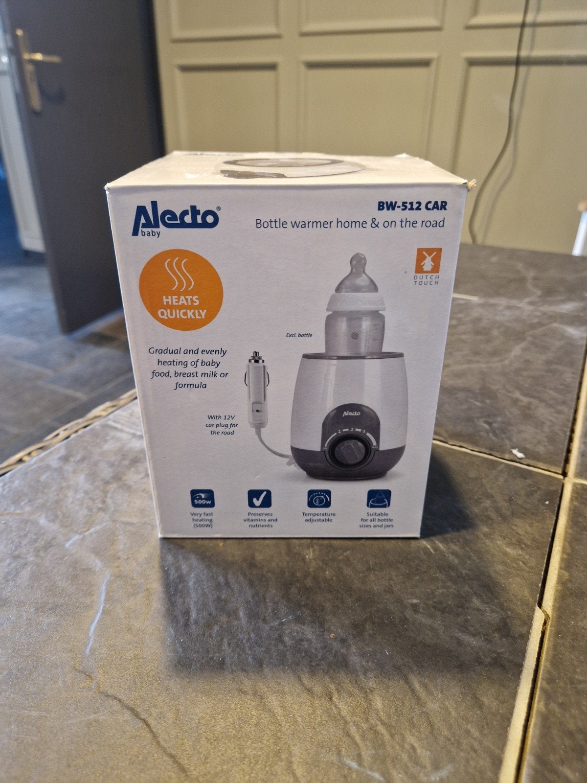 flessenwarmer baby flesje nieuw, Flessen- of potjesverwarmer, Alecto, Nieuw, Ophalen of Verzenden